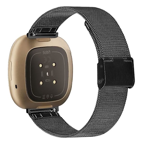Fitbit Versa 3 / Sense Milan watch Black