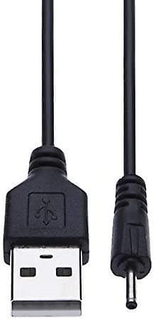 USB -DC 2,0mm kaapeli, nappikuulokkeet USB -dc-laturisovitin One Pack