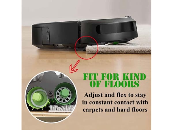 Par med iRobot Roomba 7 Hovedbørster Grønn iRobot Roomba