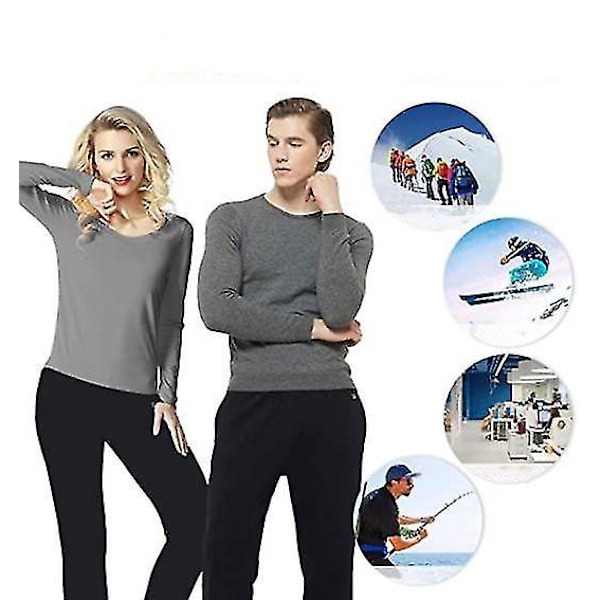 Lämmitetyt housut Sähkölämmitteiset housut Miehet Naiset Ulkoilu Talvi Lämmityshousut XXXXL