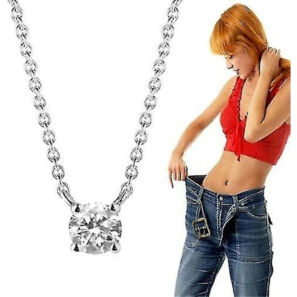 Metiz Lymphvity Magnetisk Kvartsberlock Halsband, Lymf- & Viktminskningshalsband -sz.10868 4mm