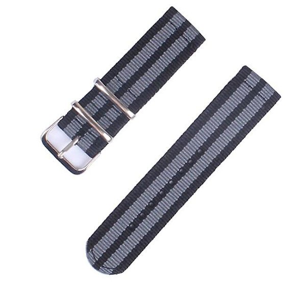 20 mm 22 mm rem för Samsung Watch Galaxy 4/3/46 mm/active 2/gear S3/amazfit Nylon Watchband Armband Huawei Gt/2/2e/3/ pro Band 3 18mm