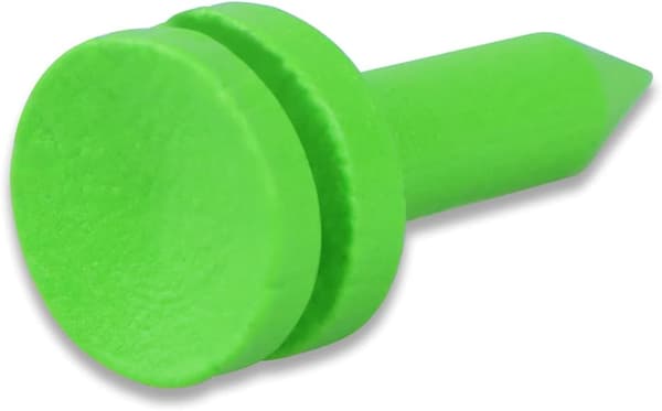 Biologiskt nedbrytbara Bambu Golftees - Pack med 100 Gröna Tees