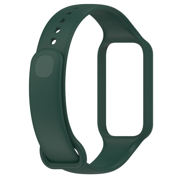 Silikoniranneke Xiaomi Band 8 Active/Redmi Band 2 -älykelloon (vihreä)