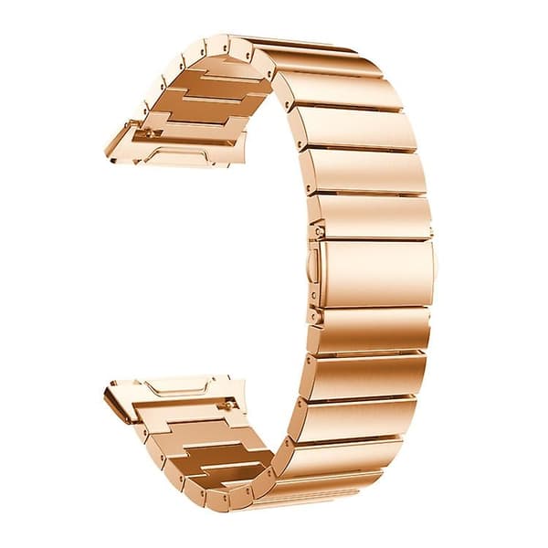 Ruostumattomasta teräksestä valmistettu Fitbit Ionic watch Rose Gold