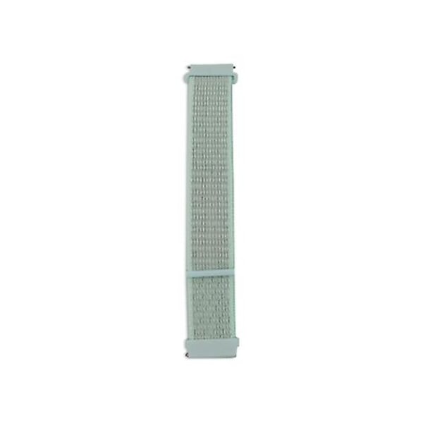 For Garmin Vivoactive 3 Nylon Loop Watch Band Light Cyan