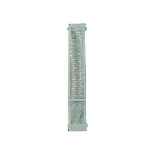 Til Garmin Vivoactive 3 Nylon Loop Watch Band Light Cyan