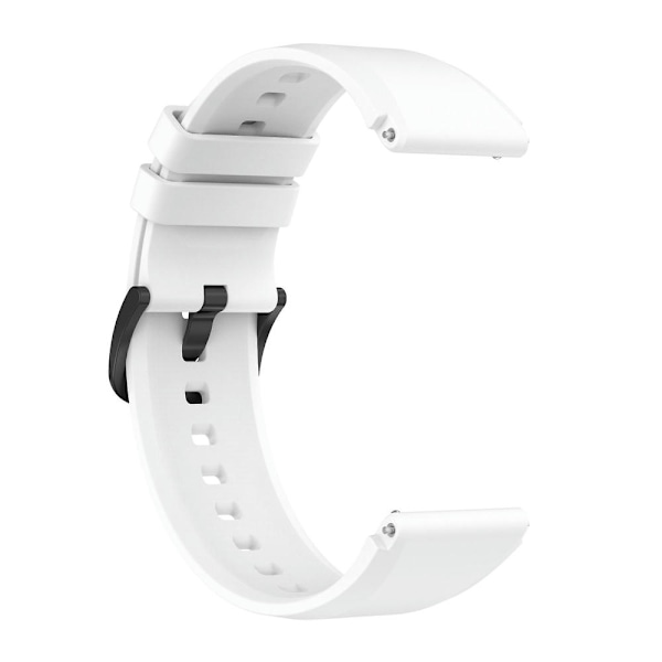 22mm silikonihihna Xiaomi Watch S1 -älykelloon White