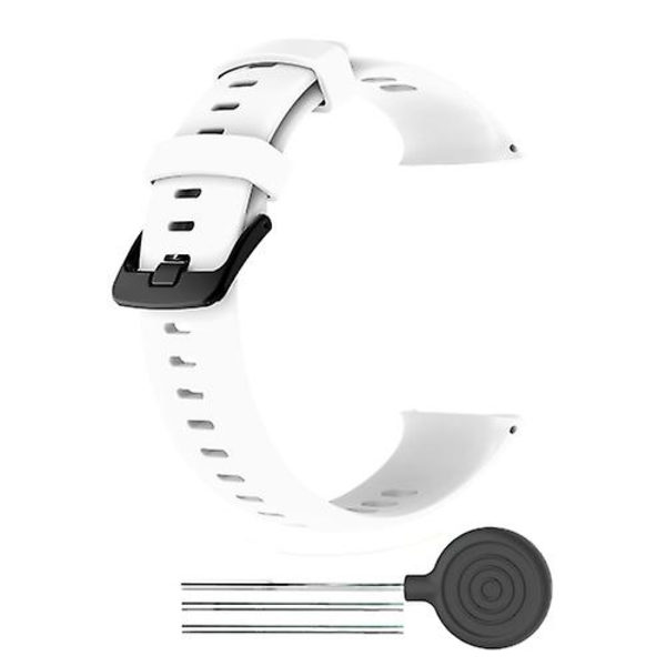 Til Polar Vantage V2 silikone urbånd White