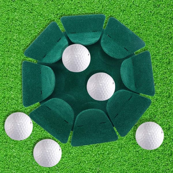 Golf Putting Cup Træning - All Direction Putter Hulplade (1/2 Pakke)