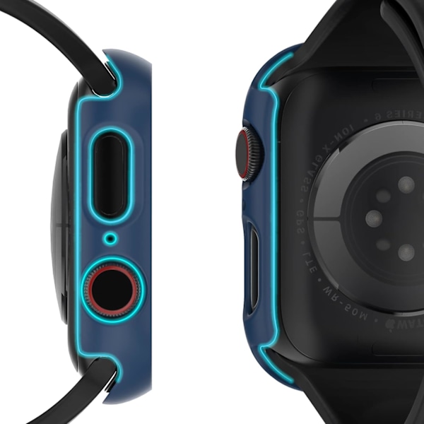 6-pakning etui for Apple Watch Series 3/2/1 42mm skjermbeskytter B