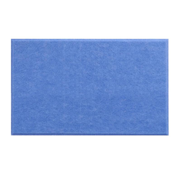 9 mm Tjock filtbräda Självhäftande brev Notera meddelande Planer Schema Board Sky blue