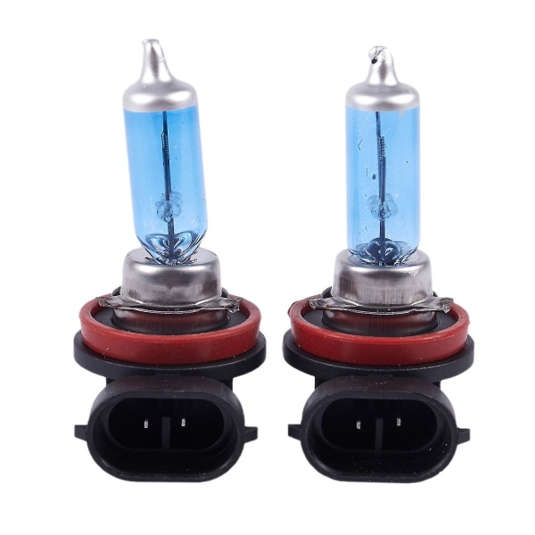 2kpl H11 100w Super White Xenon ajovalojen halogeenilamppujen polttimot