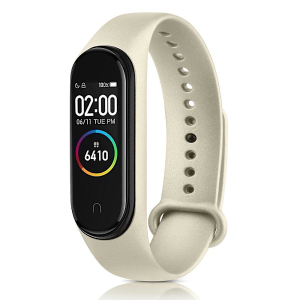 Passande för silikonklocka för Xiaomi 6 Mi 5 Tpu klockarmband M5 armband Xiaomi 4 3 Sport handled Mi 6 Smartwatch tillbehör klocka champaign gold For Mi  3