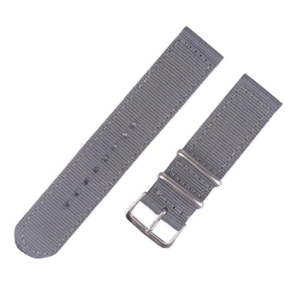 20 mm 22 mm rem för Samsung Watch Galaxy 4/3/46 mm/active 2/gear S3/amazfit Nylon Watchband Armband Huawei Gt/2/2e/3/ pro Band 12 22mm