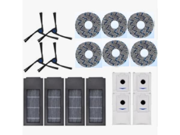 18 Tilbehørsdele til Ecovacs X2/X2 Pro