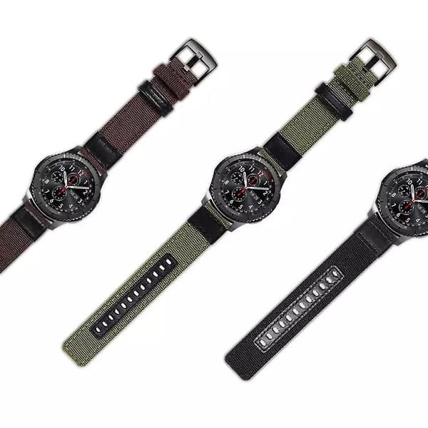 Garmin Move 3 20mm Canvas Kulutusta kestävä watch Blue