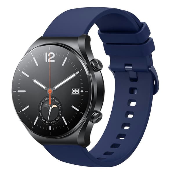Silikoneur til Xiaomi Watch S1 Navy Blue