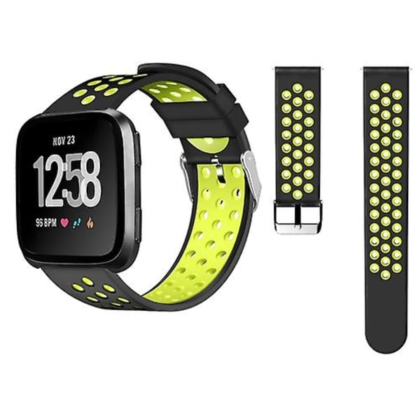 Fitbit Versa Simple Fashion watch rannekkeelle Yellow