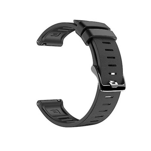 Til Polar Grit X Silicone Official Buckle Watch Band Black