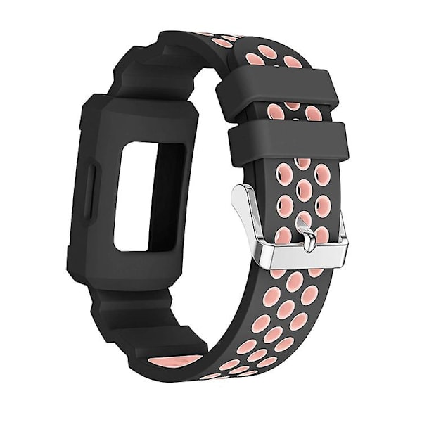 För Fitbit Charge 3 allt-i-ett case Watch Pink