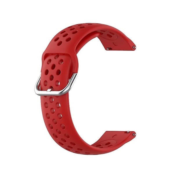 23 mm för Fitbit Blaze / Fitbit Versa 2 Universal Sport Silicone Watch Band Red