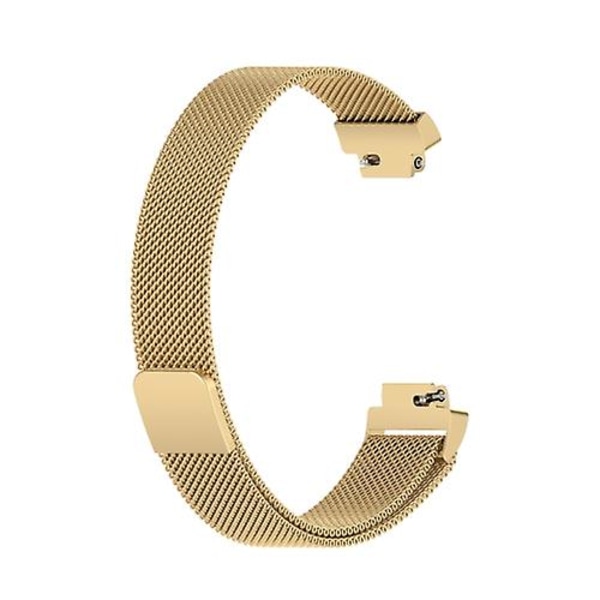 För Fitbit Inspire 2 Milanese Watch Band Gold