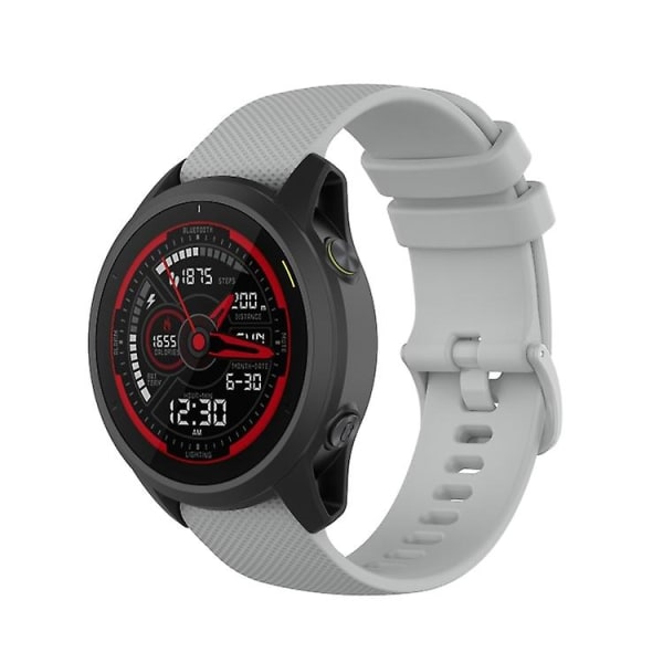 Til Garmin Forerunner 745 Small Grid Quick Release Urrem med skruetrækker Gray