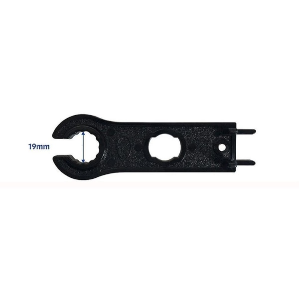 Solar Crimp Tool Kit inklusive 2,5-6,0 mm Pv-kabel för solpanel, han- och honkontakter, skiftnyckel