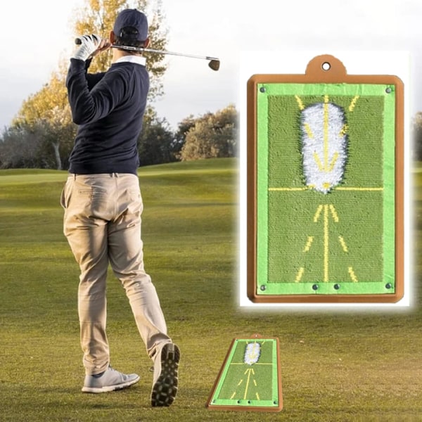 Golf-harjoitusmatto heilahduksen tunnistukseen - Premium Impact Mat