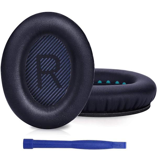 Ørepuder Udskiftning af puder til Bose Quietcomfort 35 / Qc35 Ii Dark Blue