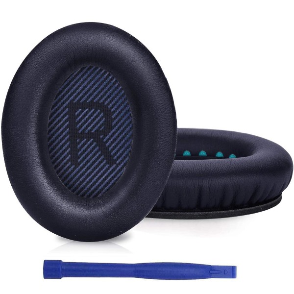 Øreputer Erstatning av puter for Bose Quietcomfort 35 / Qc35 Ii Dark Blue