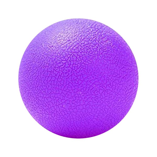 Massageboll Muskelavslappning Träningsboll Sport Fitness Massageboll Triggerpunkt Stress Smärtlindring Purple