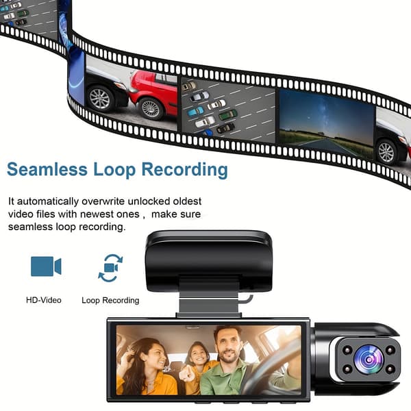 Camrea Bilkamera Optager 1080P Dash Cam til Biler Kamera Videooptager