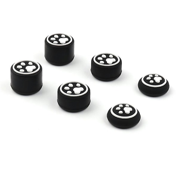 For Switch / Lite / Oled Analog Stick Cover 6pc Katteklo Tommelfinger Greb-hætter