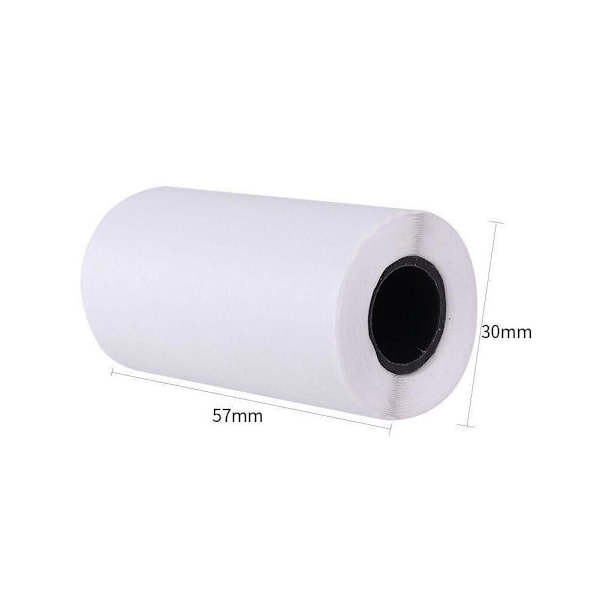 SIURN 5 Ruller Bærbar Fotoprinter Utbyttingspapir 57*30mm