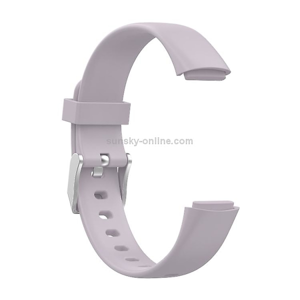 Til Fitbit Luxe silikone urrem Light Purple
