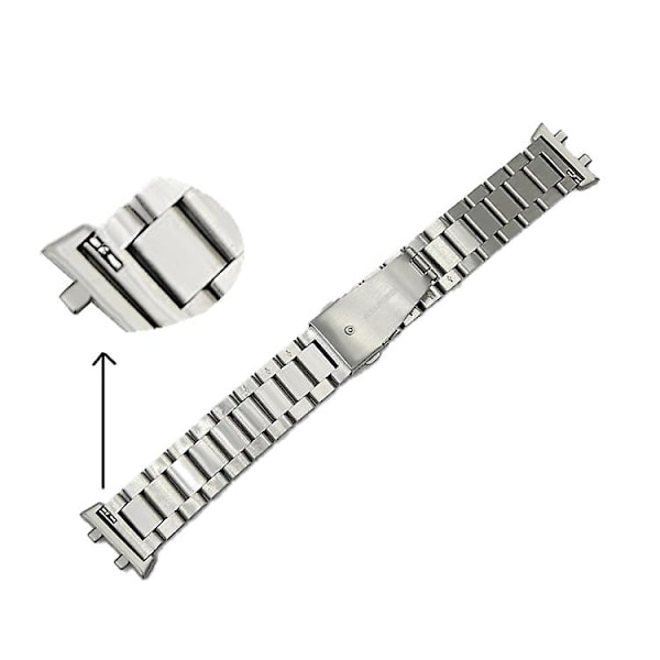 För Oppo Watch 46mm 3-pärlor i stål watch Black