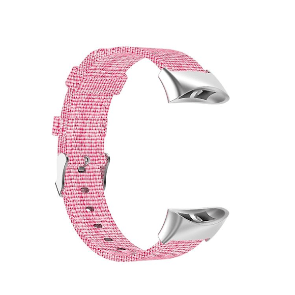 Til Garmin Forerunner 45 / 45s / Swim 2 Universal Nylon Canvas Watch Band Pink