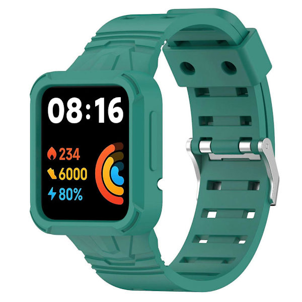 Til Xiaomi Redmi Watch 2 Lite/Mi Watch Lite2/Lite1 Universal Watch Wrist Strap Sports Watch Quic Green