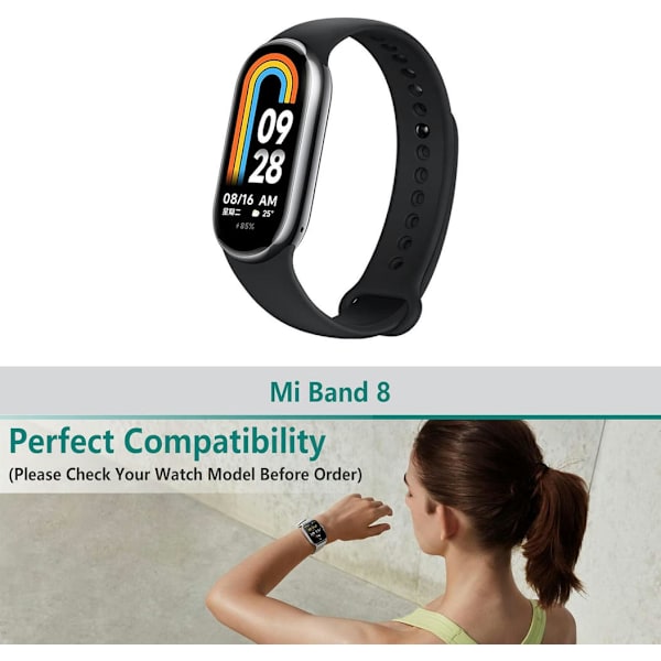 Lader for Xiaomi Mi Band 8 ladekabel [2 stk], erstatning avansert USB ladekabel