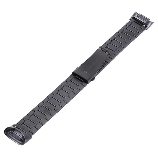 Til Fitbit Charge 5 urrem i stål med én perle Black