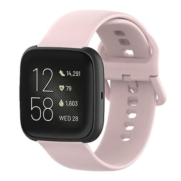 23 mm färgspänne watch för Fitbit Versa 2 / Versa Lite / Blaze Pink