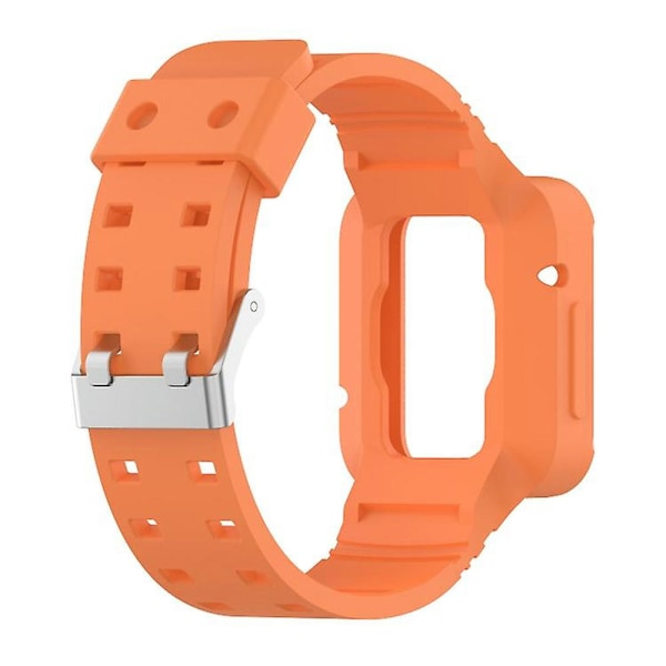 Til Xiaomi Redmi Watch 2 Lite/watch Lite 2/watch Lite/redmi Watch 2/redmi Watch Silicone Integreret Ur Orange