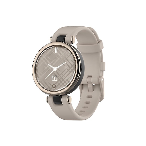 Håndledsrem til -garmin Lily Smart Watch Armbånd 14mm Silikone Armbåndsrem White