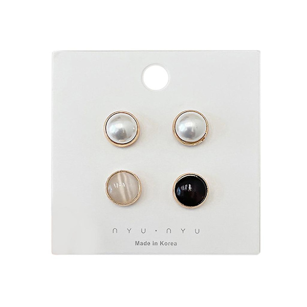 Magnetisk halsduk Brosch Multi-användning Magnetisk knapp Brosch Pin Pearl Pin For Women 2