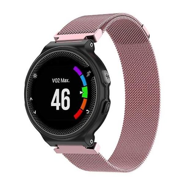 Milanese watch för Garmin Forerunner 235 26cm Pink
