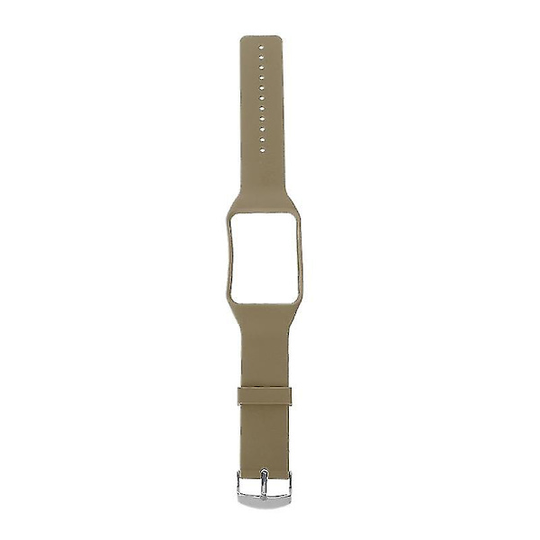 Silikone-armbåndsrem til Samsung Galaxy Gear S Sm-r750 Smart Watch Coffee