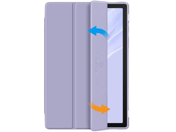 Crystal Folio-deksel til Samsung Galaxy Tab A9 11.0 Lavendel