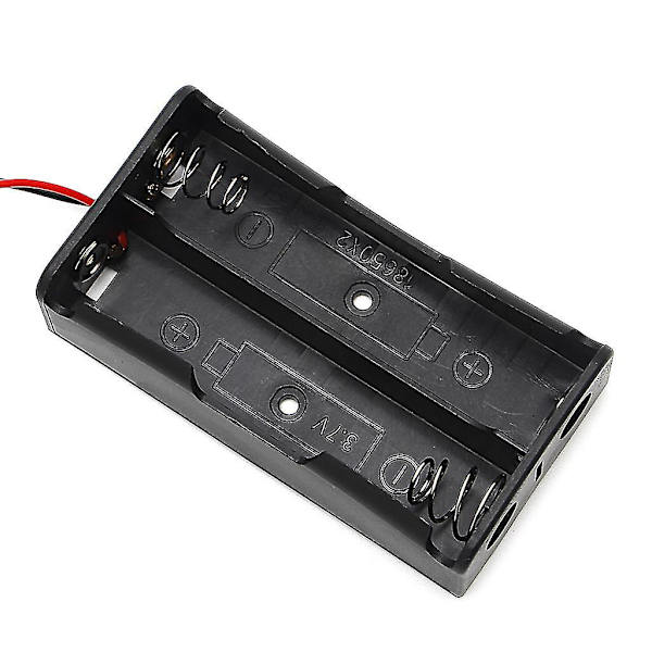 5 kpl 18650 ladattava akku 3,7 V case , jossa johdin B